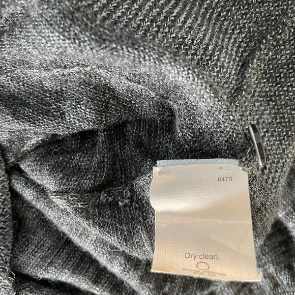 J.CREW Ruffled Gray Sweater - Picture 4 of 4